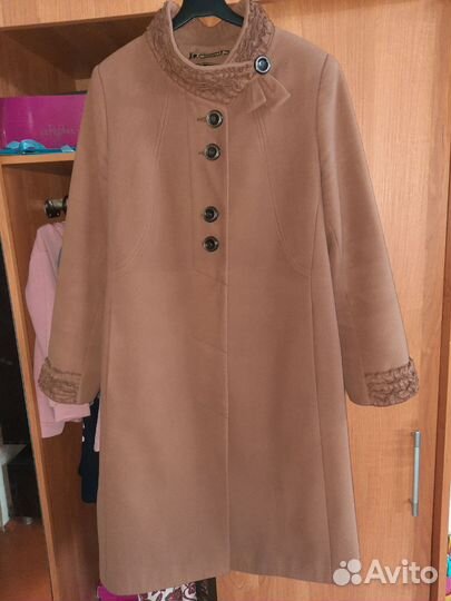 Пальто женское классическое 54р