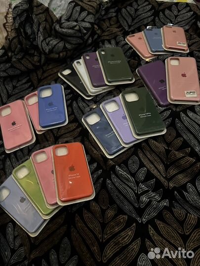 Чехол silicone case на iPhone