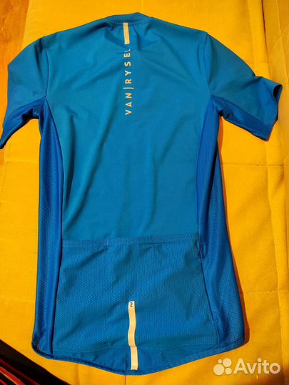 Веломайка джерси decathlon van rysel