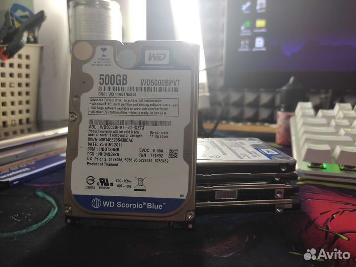 Жесткие диски разные