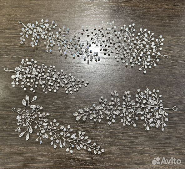 Свадебные веточки для волос