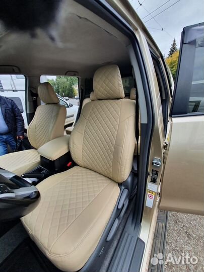 Чехлы Автопилот Toyota Prado 150. Ромб