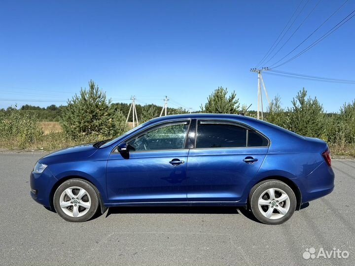 Skoda Rapid 1.6 МТ, 2017, 119 941 км