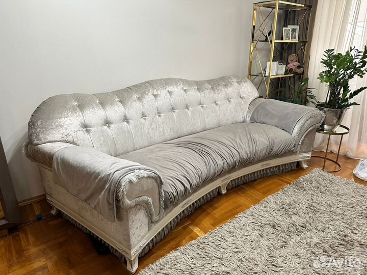 Диван итальянский Keoma salotti cristina curvo