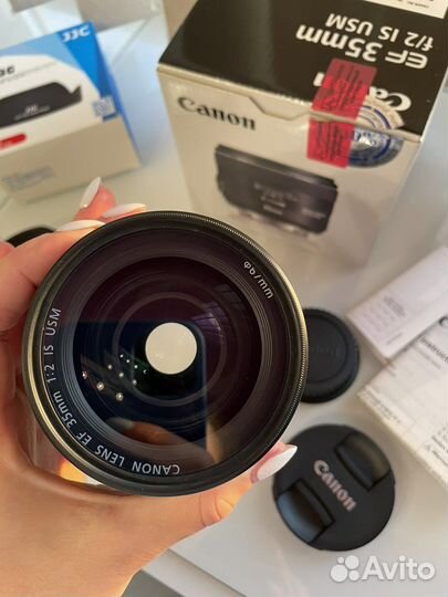 Объектив Canon ef 35mm 2.0