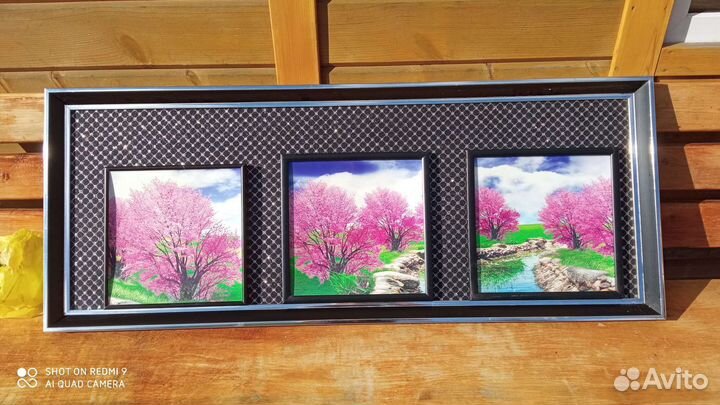 Картина цветущая сакура размер 46*1,7