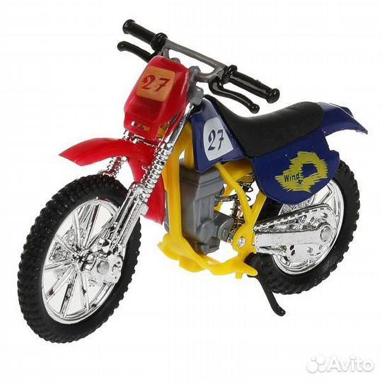 Машина Технопарк металл Кроссбайк 11,5 см подвижны