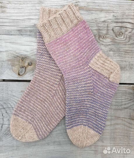 Носки вязаные женские ручная работа, р.37-41