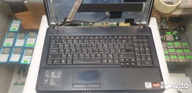 Корпус для ноутбука Lenovo G555 б/у