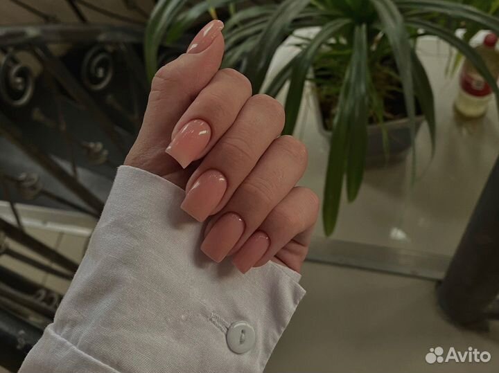 Маникюр, ногти, гель лак, укрепление