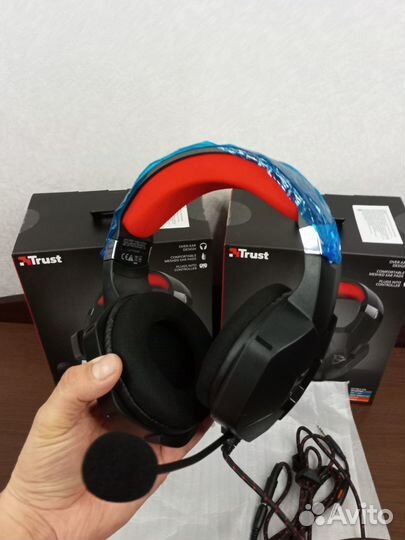 Игровые наушники гарнитура Trust
