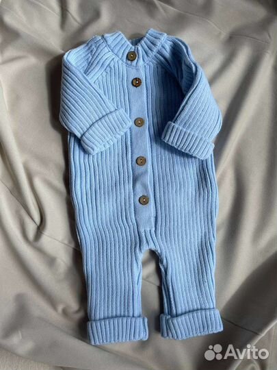 Комплект на выписку для новорожденных новый