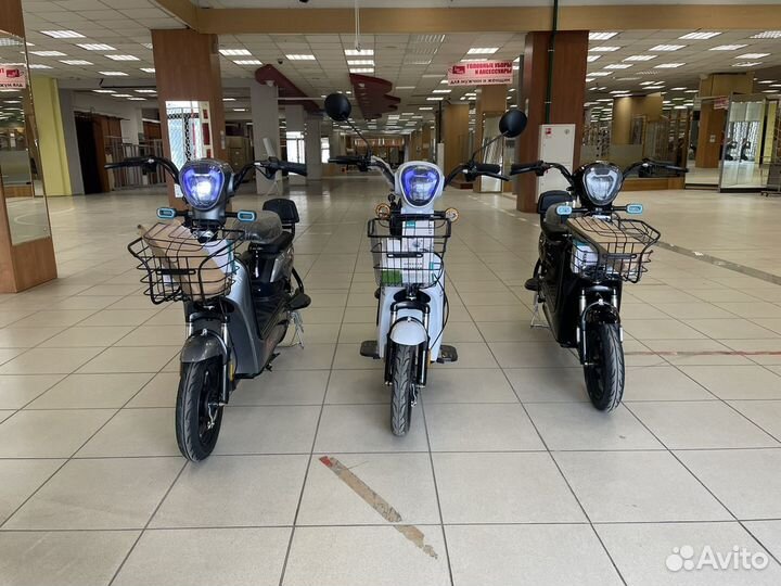 Новый электровелосипед скутер