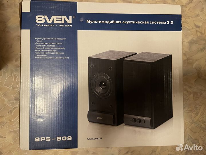 Компьютерная акустика sven SPS-609