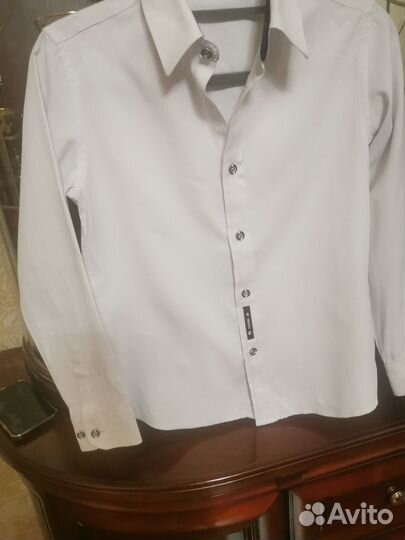 Рубашка белая для мальчика