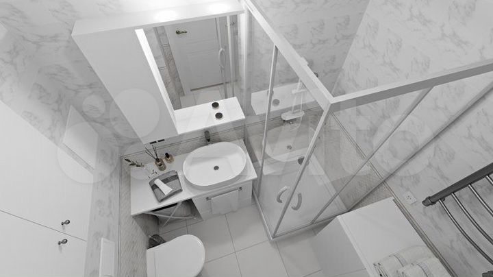 2-к. квартира, 50 м², 4/24 эт.