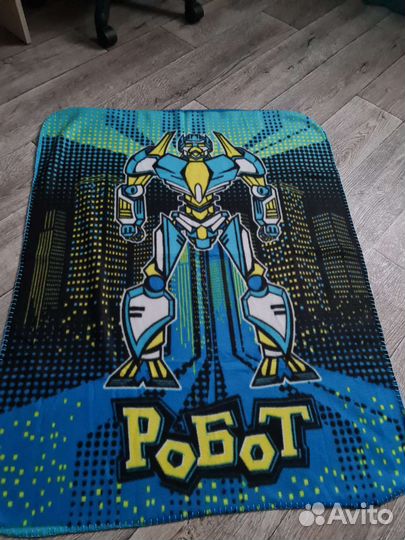 Плед детский новый флис