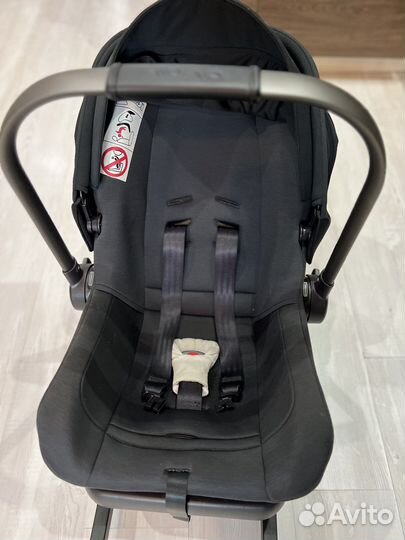Автолюлька nuna pipa lite с базой isofix