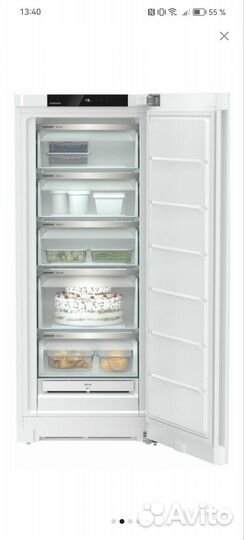 Морозильная камера новая 237 л liebherr