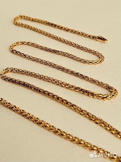 Цепь золотая 585 пробы; Длина: 59 см; Вес: 6,64