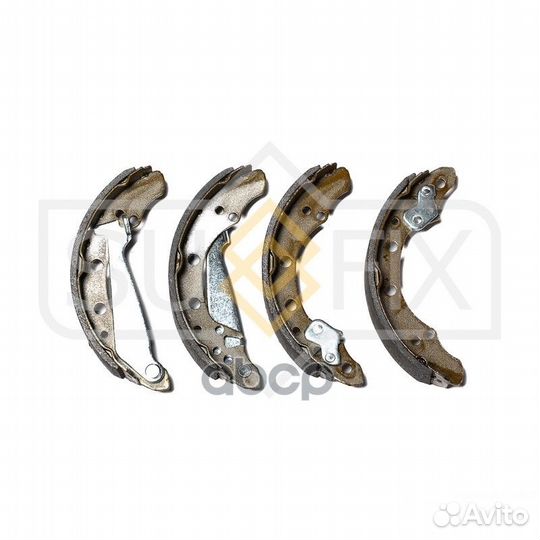 Барабанные тормозные колодки зад прав/лев S