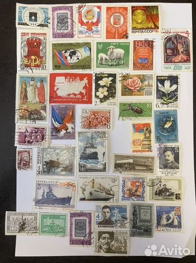Марки СССР и иностранные