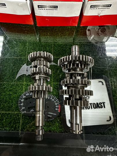 Валы кпп коробка Yamaha YBR125