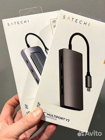 Satechi адаптеры для макбук/ Адаптер