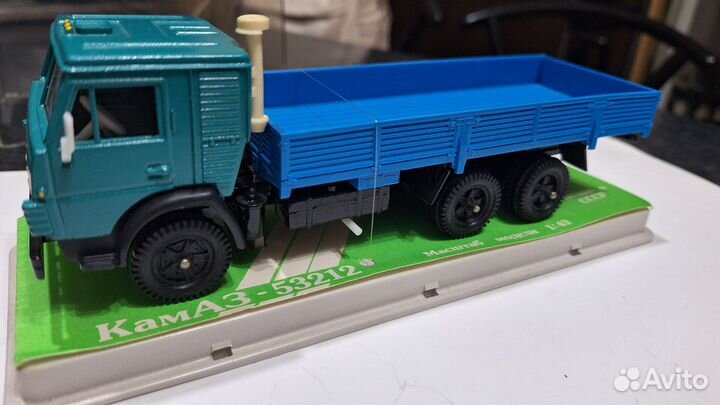 Модель Камаз 53312 на леске
