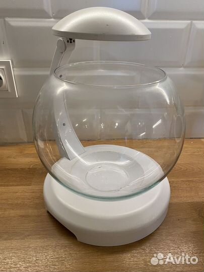 Аквариум круглый с подсветкой