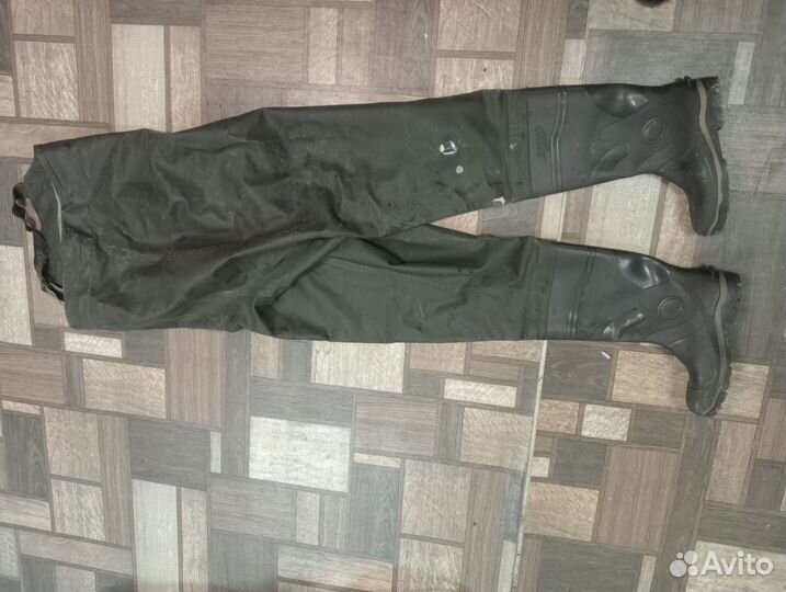 Полукомбинезон пвх sardonix рыбацкий с сапогами