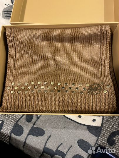 Комплект шапка, шарф, перчатки Michael Kors