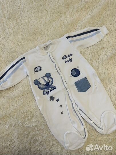 Детские вещи пакетом от 0 до 6 месяца