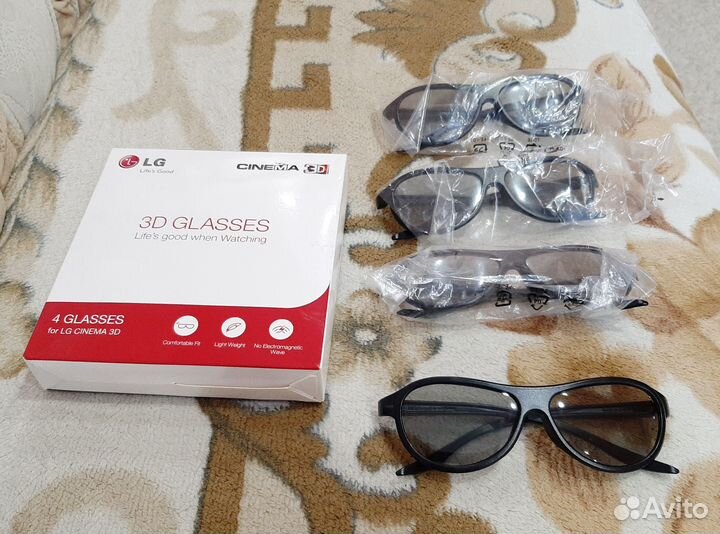 Новые 3д очки LG