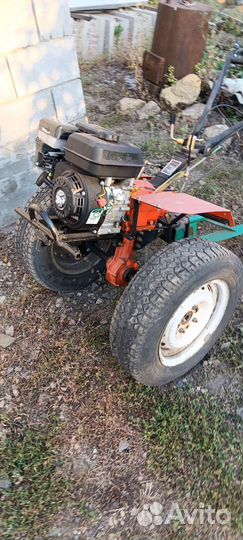 Мотоблок с прицепом