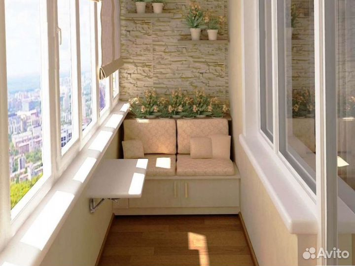 Остекление балконов и лоджий