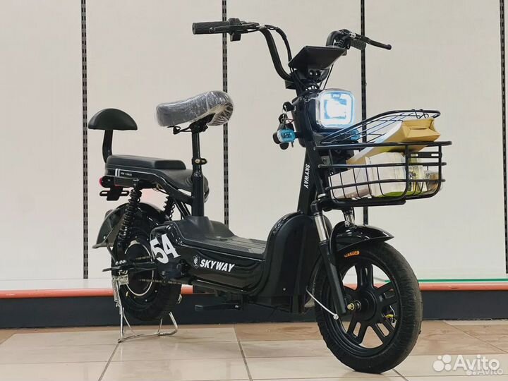 Новые Двухместный Электроскутер Sky Way 500W