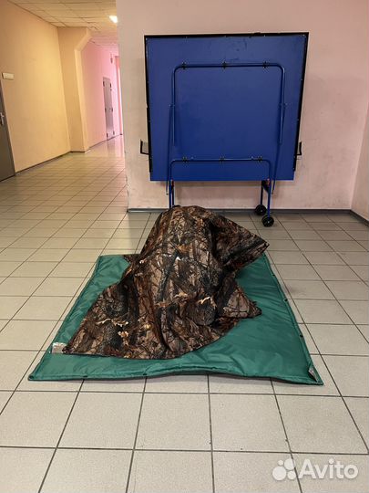 Плащ камуфляж защита от тепловизора. Термоодеяло