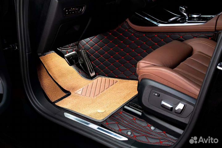 3D Коврики GAC Салон Багажник Экокожа