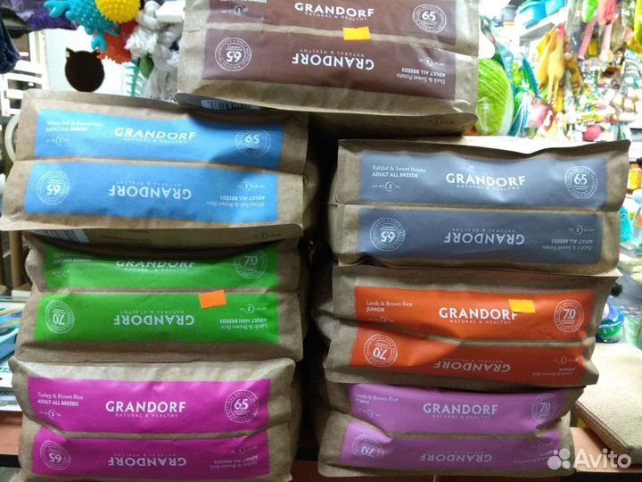 Грандорф Корм для собак 1 и 3 кг Grandorf