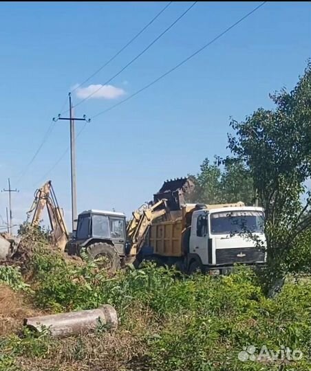 Песок щебень глина чернозем мини экскаватор