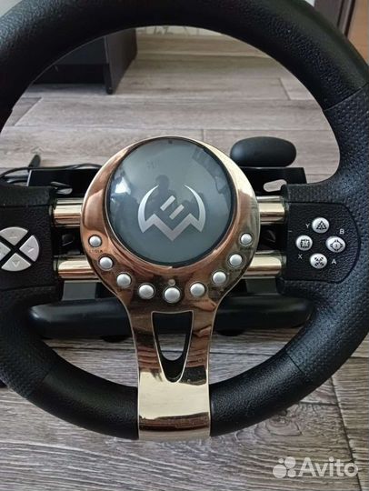 Игровой руль с педалями для Xbox и пк