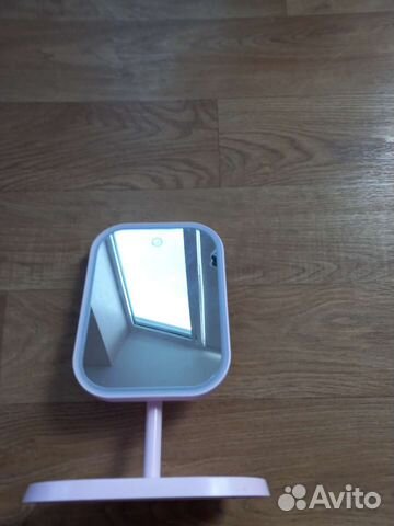 Зеркало с подсветкой настольное. Скидка