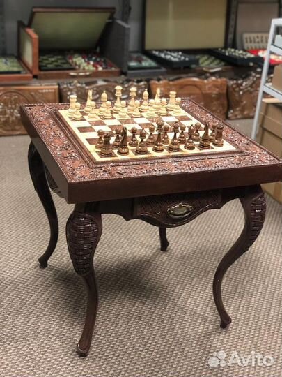 Шахматный стол/ стол нарды/ 3в1