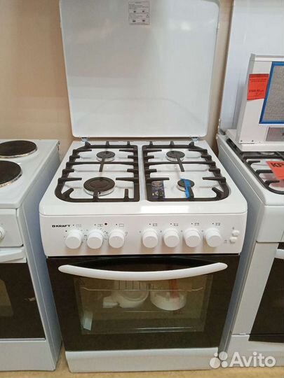 Плита газо-электрическая Kraft kf-fsk 6405 aewi но