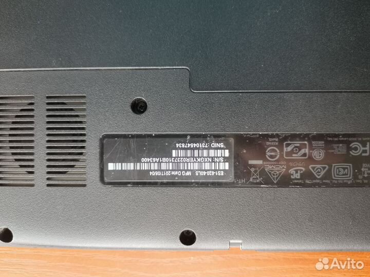 Ноутбук acer
