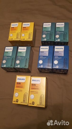 Лампы ксеноновые Philips