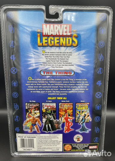 The Thing & Dr Doom - Marvel Legends (Toy Biz)