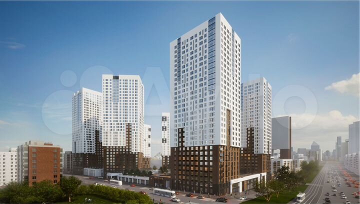 2-к. квартира, 51,2 м², 7/32 эт.