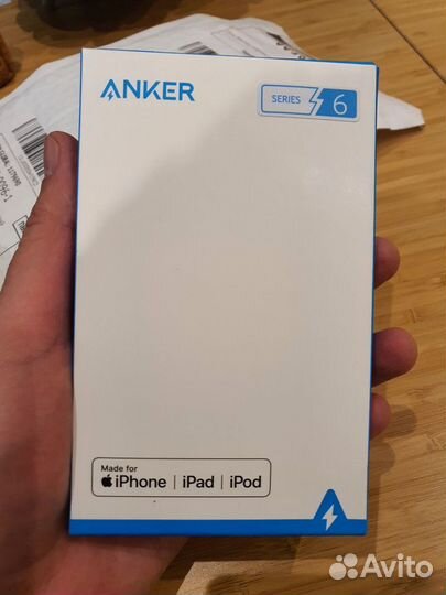 Кабель для зарядки iPhone Anker